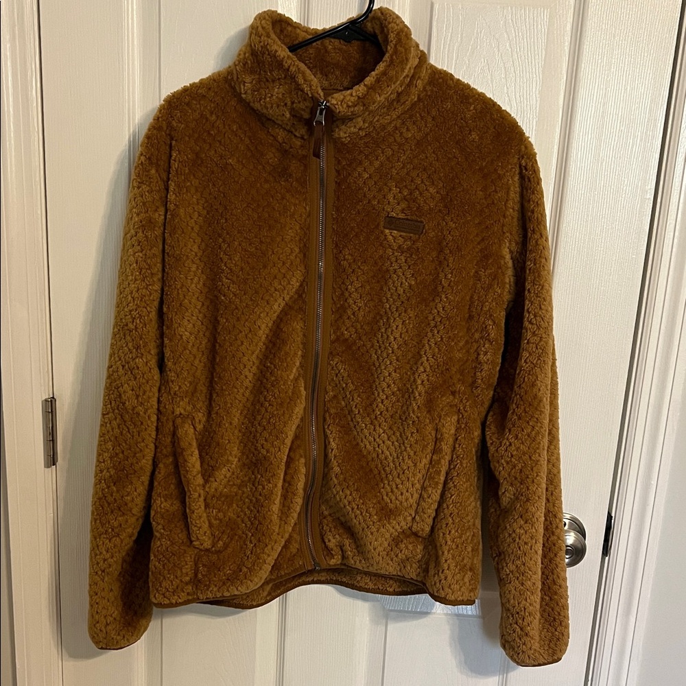 Columbia Golden Brown Puffer Jacket